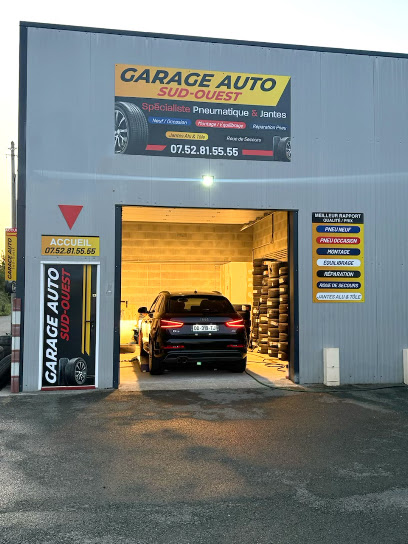 Garage Auto Sud-Ouest Pneu Neuf & Occasion, Magasin De Pneus à Pessac